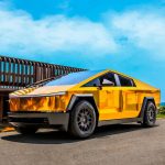 Yellow Gold Chrome (CHM02-HD) Vinyl Wrap | Decal Chrome Cho Ô Tô