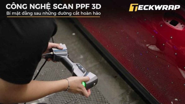 Công nghệ Scan 3D – bí mật đằng sau những đường cắt PPF hoàn hảo