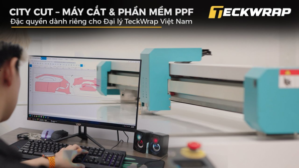 City Cut – Giải pháp máy cắt & phần mềm PPF, đặc quyền dành riêng cho Đại lý TeckWrap Việt Nam