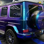 Gloss Purple Blue (CK892G) Vinyl Wrap - Ảnh 5
