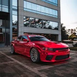 Cherry Red Chrome (CHM04-HD) Vinyl Wrap - Ảnh 2