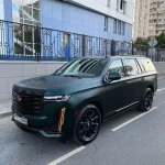 Matte Green Black Silk (HM07) Vinyl Wrap - Ảnh 3
