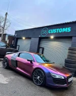 Purple Flame (RD21PRO-HD) Vinyl Wrap - Ảnh 3