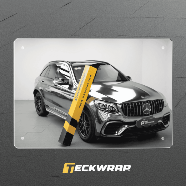 Mercedes GLC 300 dán đổi màu TeckWrap Crystal Chrome CHM22-HD