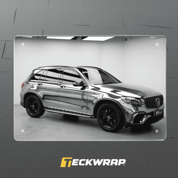 Mercedes GLC 300 dán đổi màu TeckWrap Crystal Chrome CHM22-HD