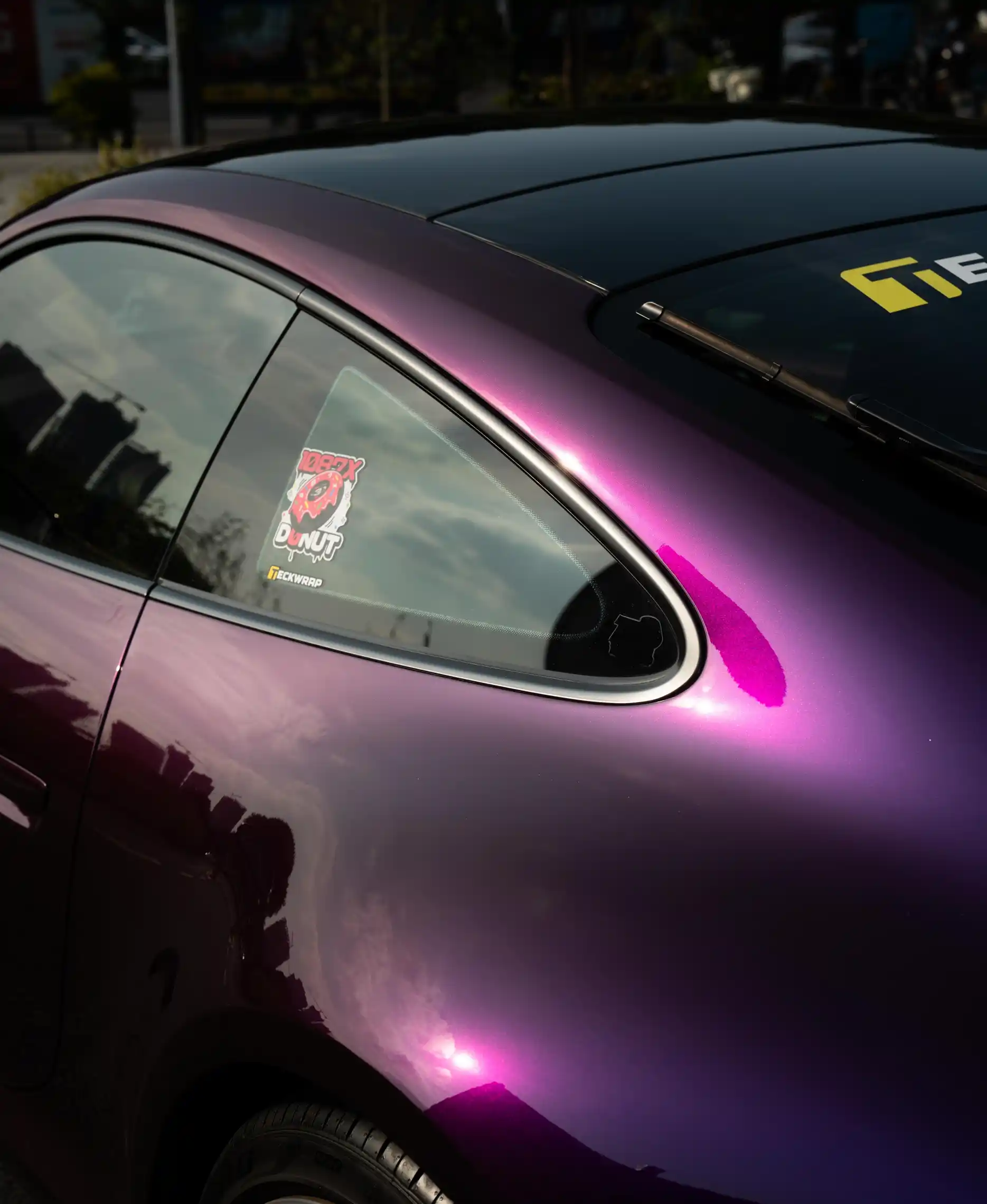 Porsche 911 Dán DEEP AMETHYST GLOSS PPF CPX602 | TeckWrap Color PPF