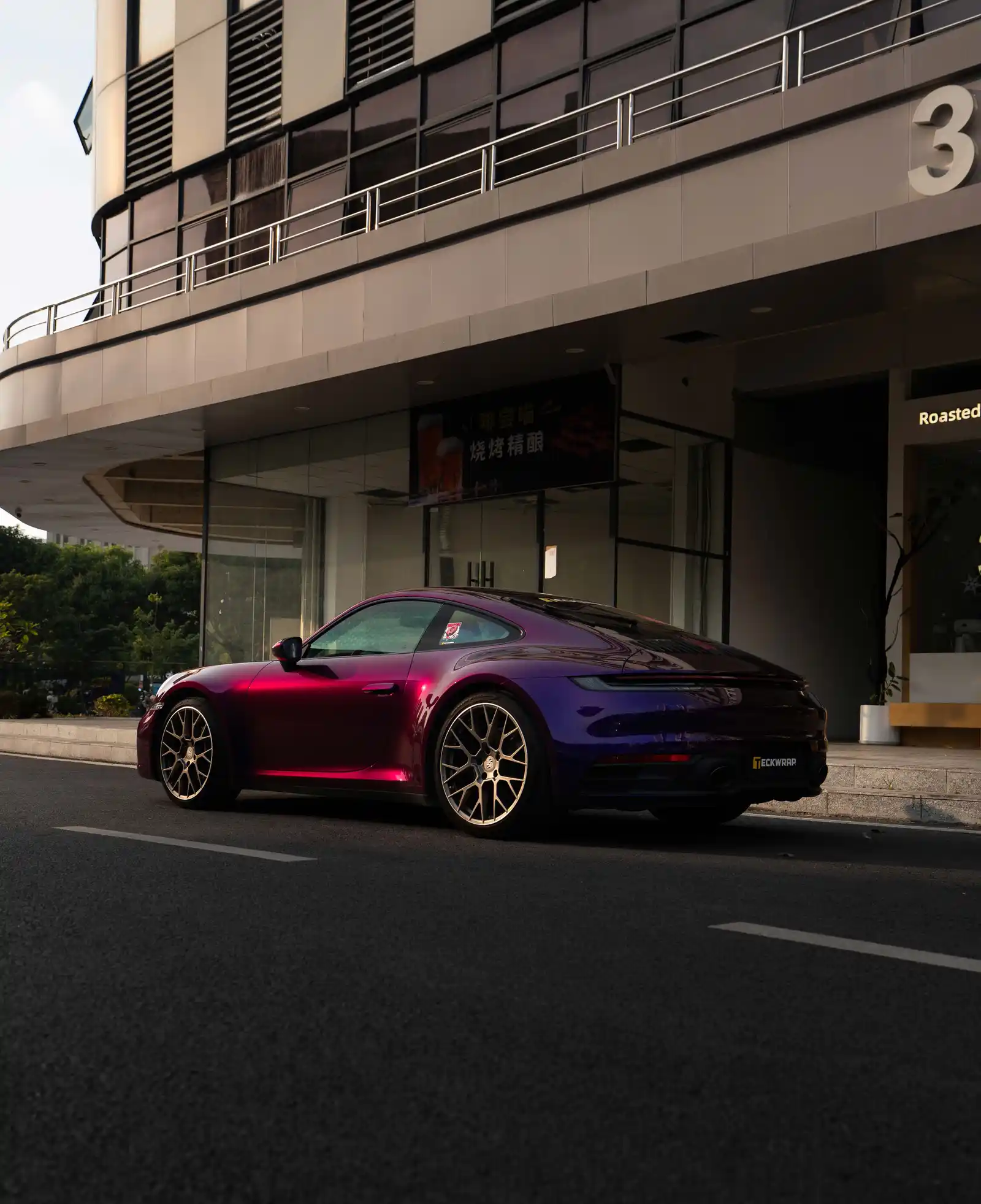 Khám phá dự án Porsche 911 nâng cấp DEEP AMETHYST GLOSS PPF CPX602 từ TeckWrap