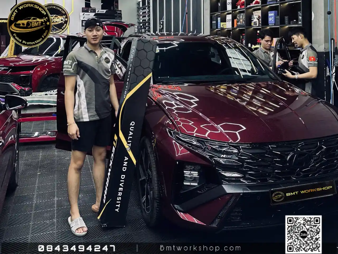 dai ly bmt teckwrap dak lak 16 BMT WORKSHOP – Đại Lý Chính Hãng TeckWrap Tại Buôn Ma Thuột, Đắk Lắk