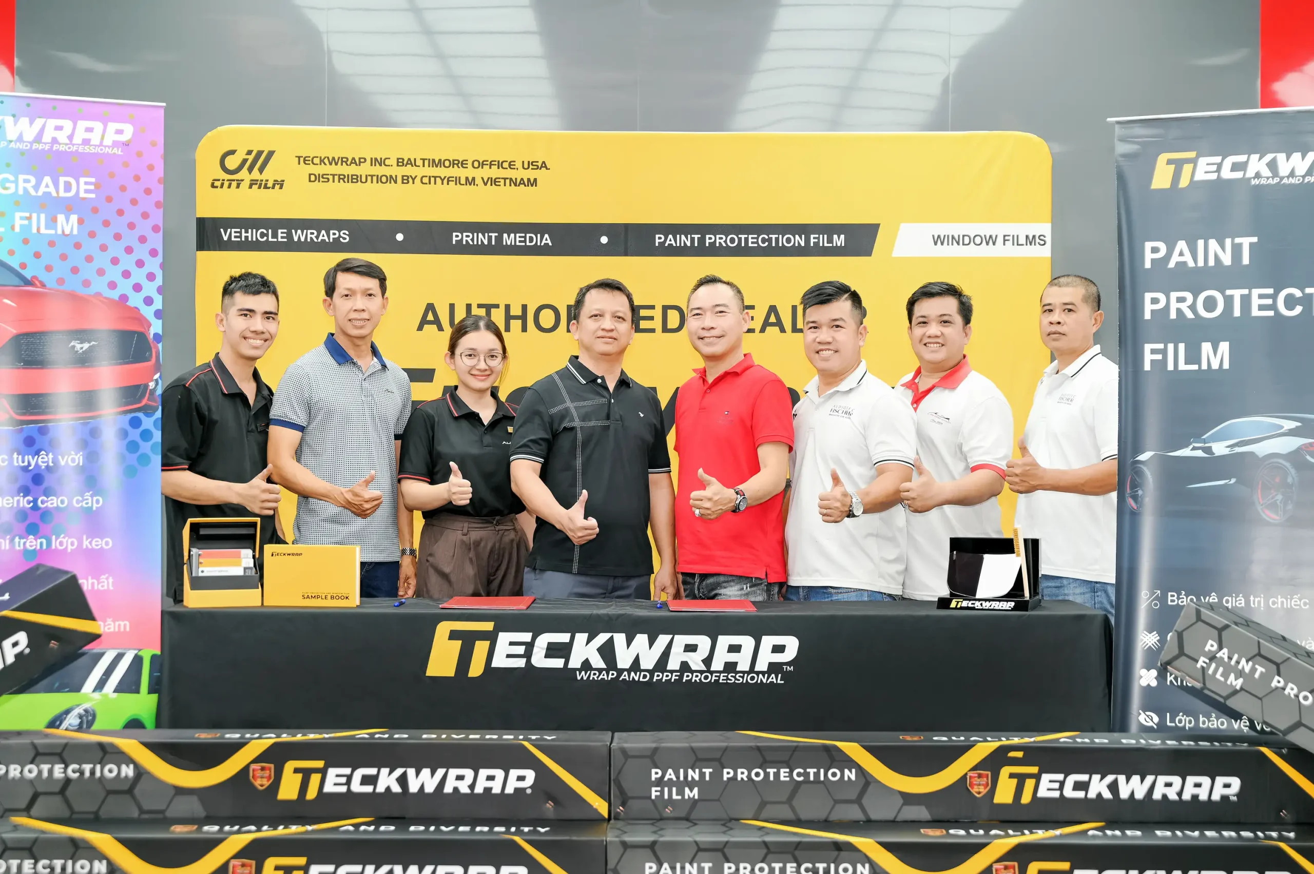 Le ky ket TECKWRAP 39 of 39 scaled Phi Long Auto trở thành Nhà phân phối chính thức PPF TeckWrap tại miền Tây
