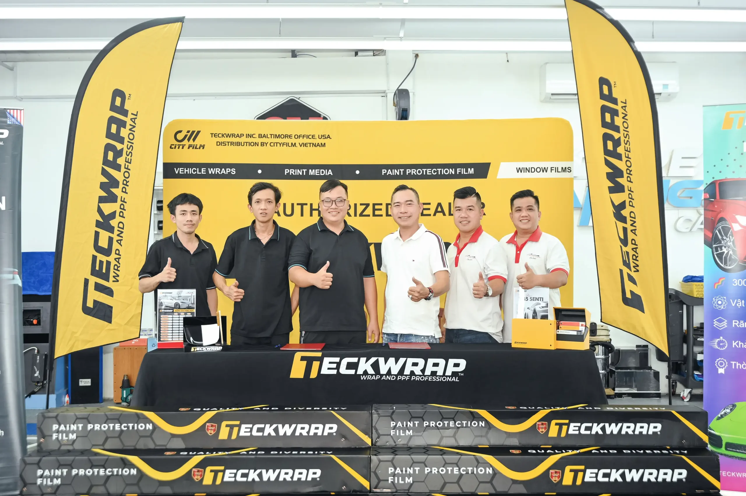 Le ky ket TECKWRAP PhiLong Auto Storedetailing Ca Mau 14 of 15 1 scaled Phi Long Auto trở thành Nhà phân phối chính thức PPF TeckWrap tại miền Tây
