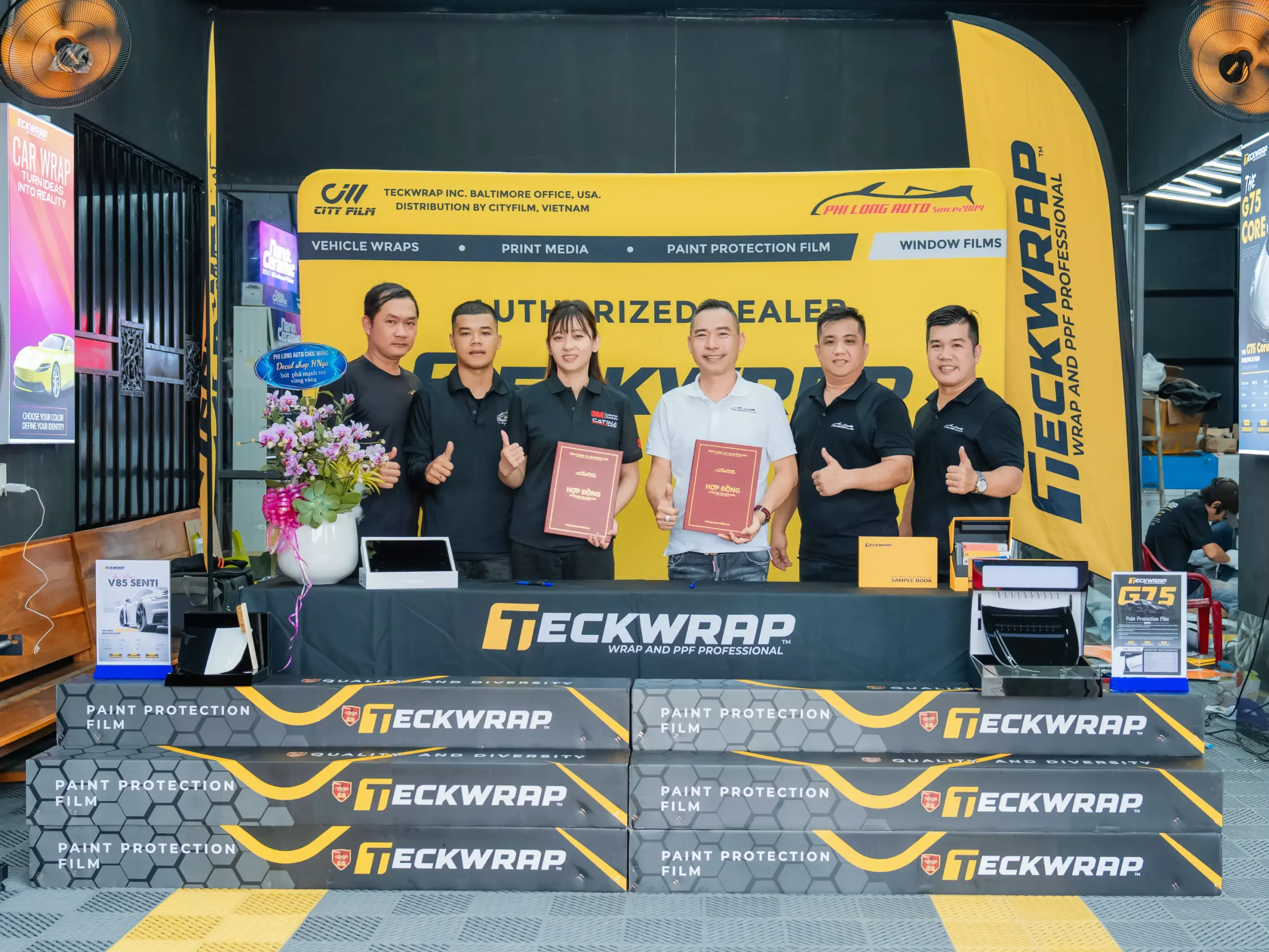 Le ky ket Teckwrap DECALSHOP x Phi Long Auto 10 of 24 scaled Phi Long Auto trở thành Nhà phân phối chính thức PPF TeckWrap tại miền Tây