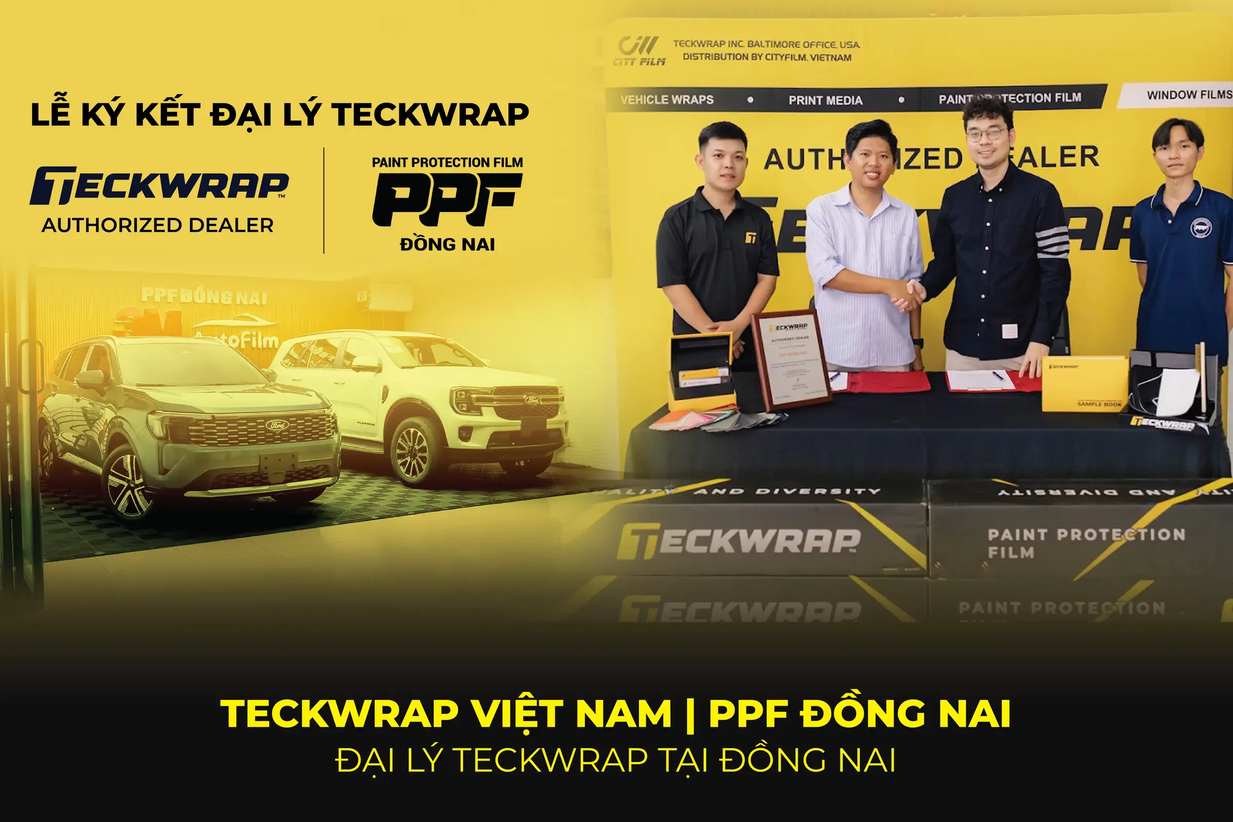 PPF Đồng Nai chính thức trở thành đại lý TeckWrap Việt Nam